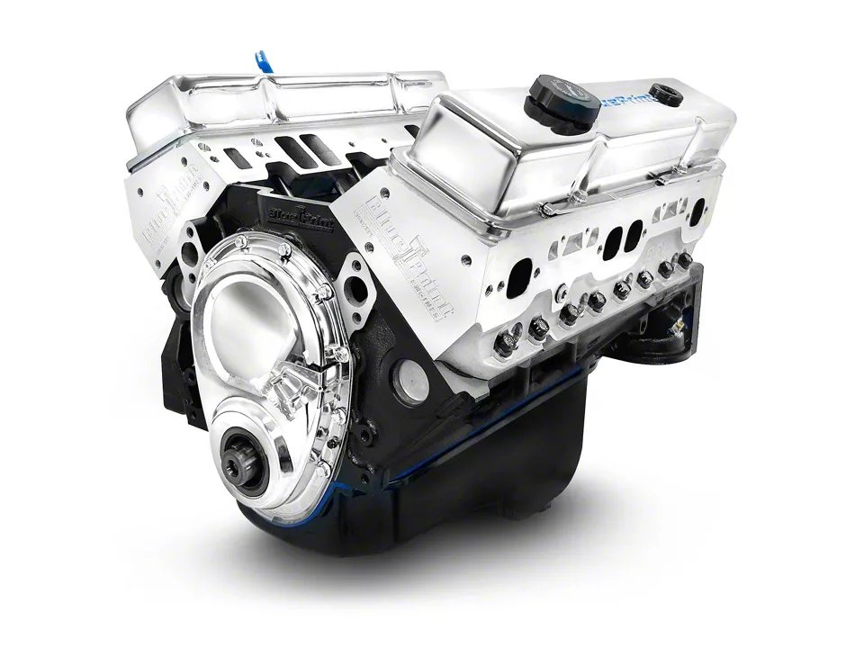 2026/07/1001655743.jpg BluePrint Engines Small Block Chevy 350 C.I. 341 HP Long Block Crate Engine - Image 1