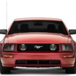 Light Bar DRL Projector Headlights; Matte Black Housing; Clear Lens