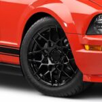 2013 GT500 Style Gloss Black Wheel; 18x9; 30mm Offset