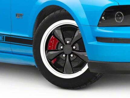 Bullitt Gloss Black Wheel; 17x8; 30mm Offset