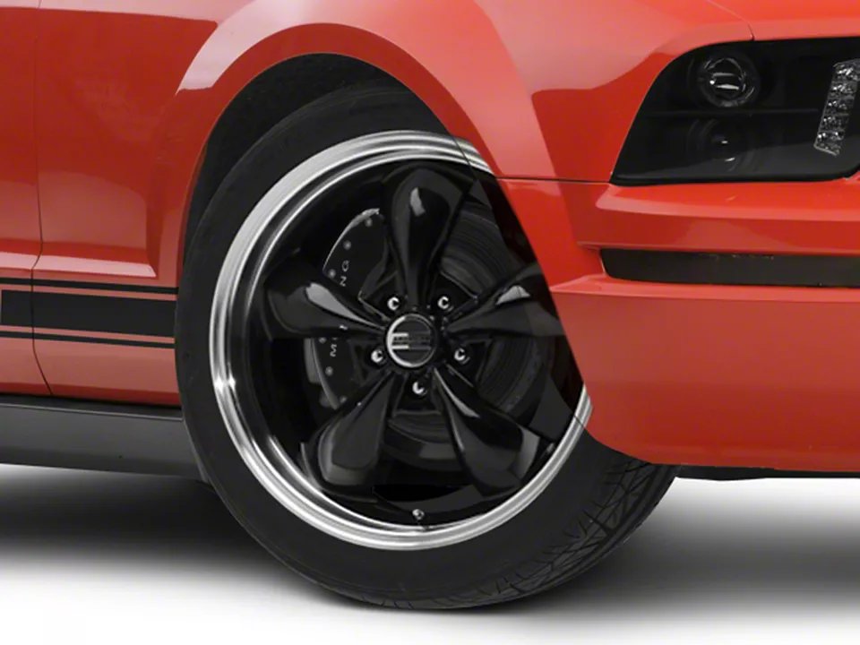 2026/07/1001659235.jpg Deep Dish Bullitt Gloss Black Wheel; 20x8.5; 38mm Offset - Image 1