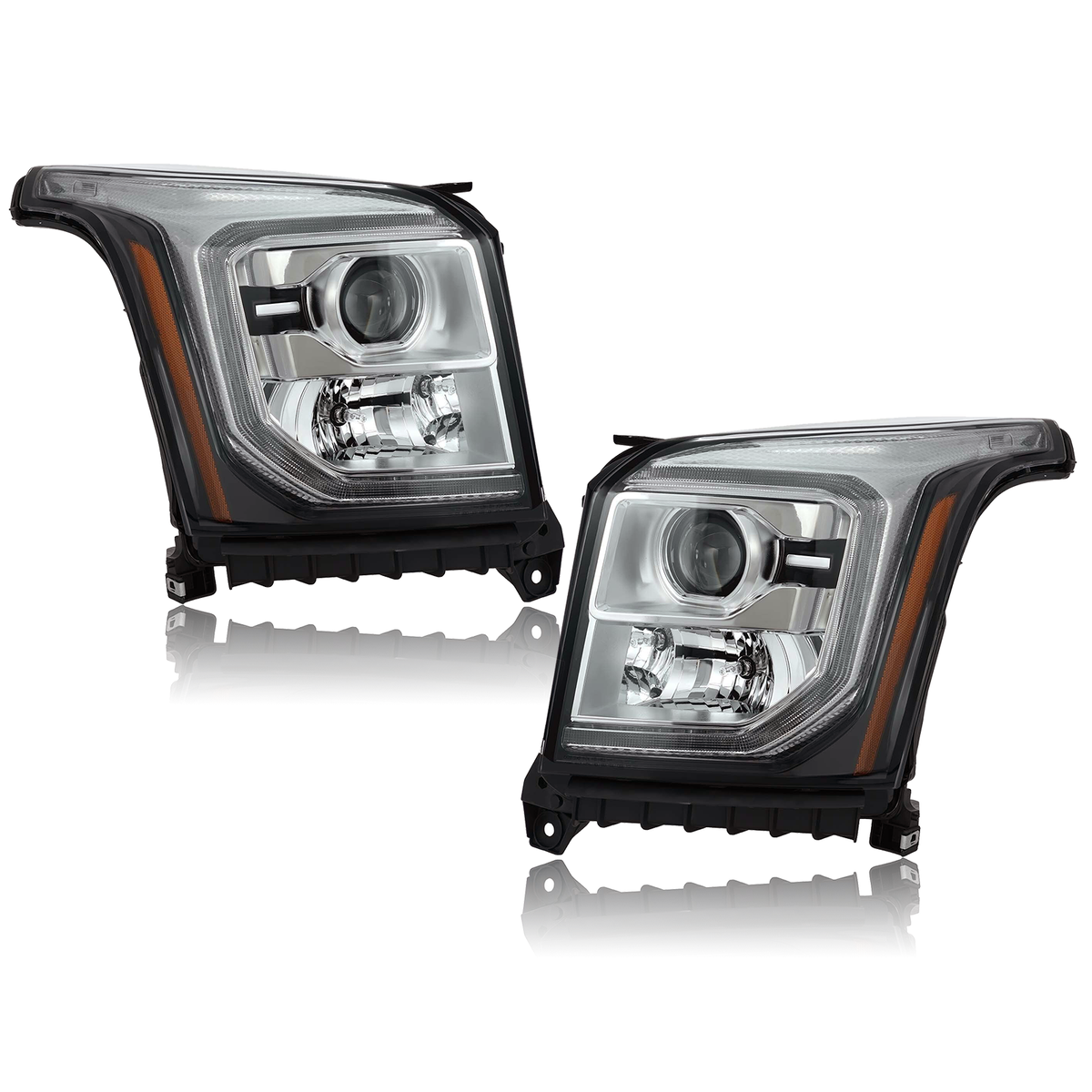 s-l1200 2015-2020 ORIGINAL GMC Yukon XL HID Headlight Assembly RH/LH - Image 1